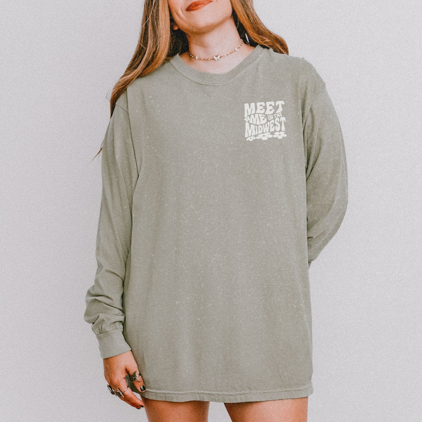 Meet Me In The Midwest Long Sleeve Shirt