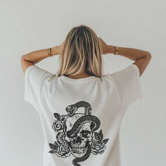 Skull and Snake Tee